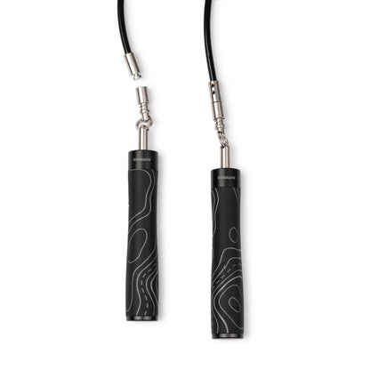 Ropejumpr aluminium handgrepen met QuickSwitch-systeem voor verwisselen van verzwaarde springtouwen